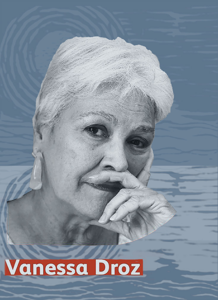 La poeta puertorriqueña Vanessa Droz